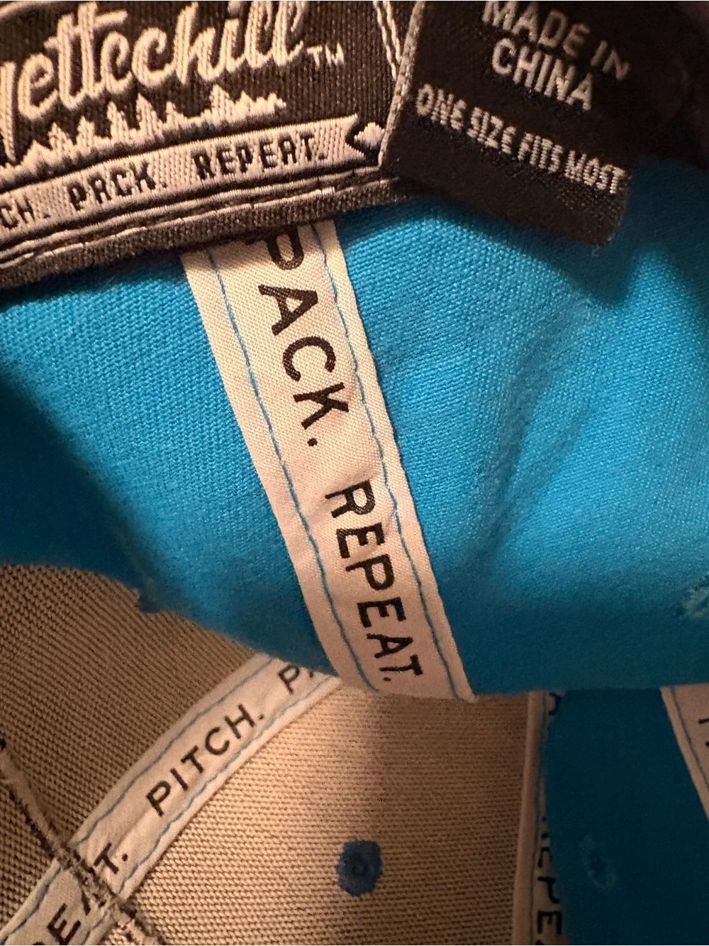 Fayettechill Men's Bright Teal Baseball Cap